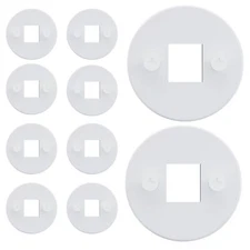 Mini 1 Port Keystone Wall Plate Keystone Wall Plate Keystone Jack Wall Plate ...