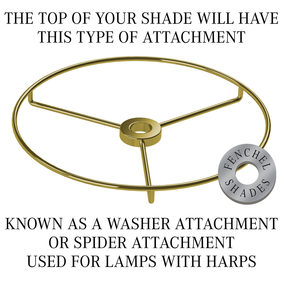 16x17x11 Inch White Fabric Drum Lampshade - Spider Attachment For Floor & Desk Lamps