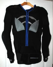BMW MOTORRAD CHEST AND BACK PROTECTION VEST, SIZE SMALL, EXCELLENT CONDITION