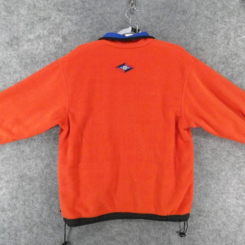 Vintage Polo Sport Ralph Lauren Jacket Men Medium Red Fleece Blue Reversible 90s - Picture 17 of 17