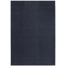 Mainstays Titan Solid Black Durable Indoor Utility Accent Rug, 17"x30"