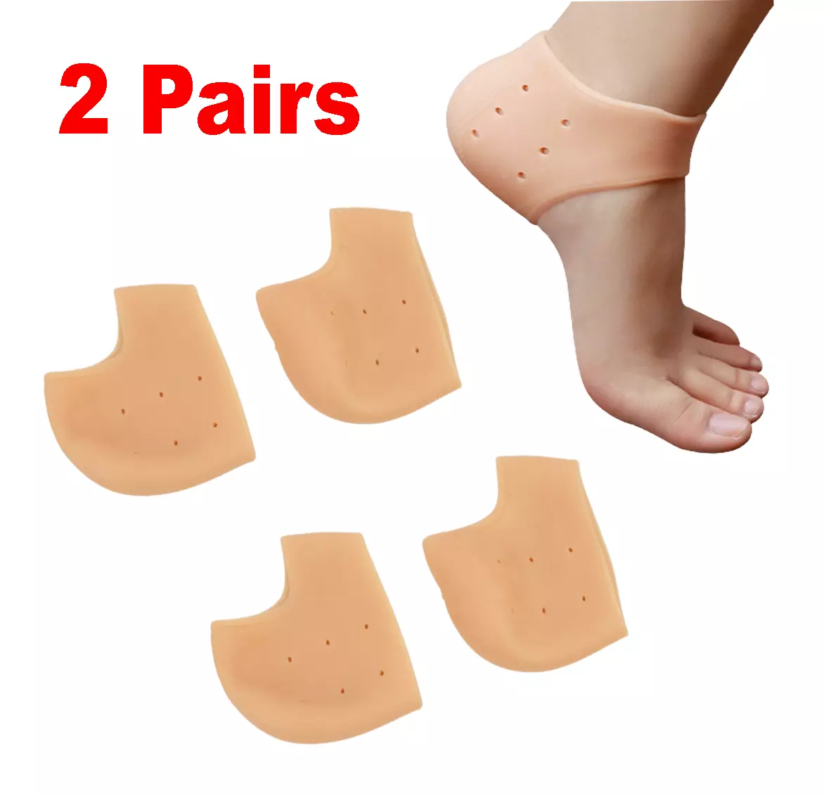 Silicone cheap heel support