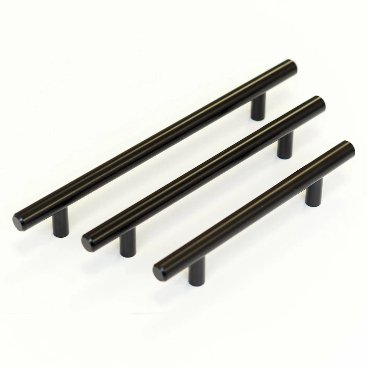 Black cupboard handles deals