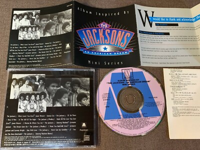 The Jacksons: An American Dream JAPAN CD POCT-1026 OBI