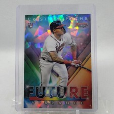 2021 Bowman's Best Baseball Cristian Pache Vibrance Future Atomic Refractor RC