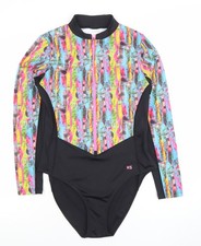 Helen Steele x Dunnes Stores Women’s Multicoloured Long Sleeve Rash Guard Swim