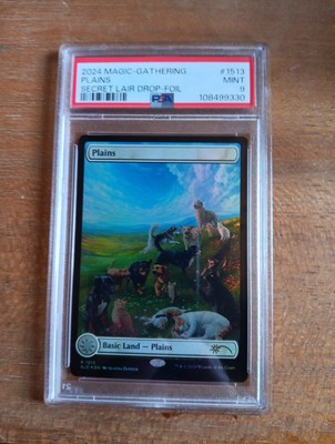 MTG secret lair foil 平地/Plains 10枚 MTG Plains Secret Lair
