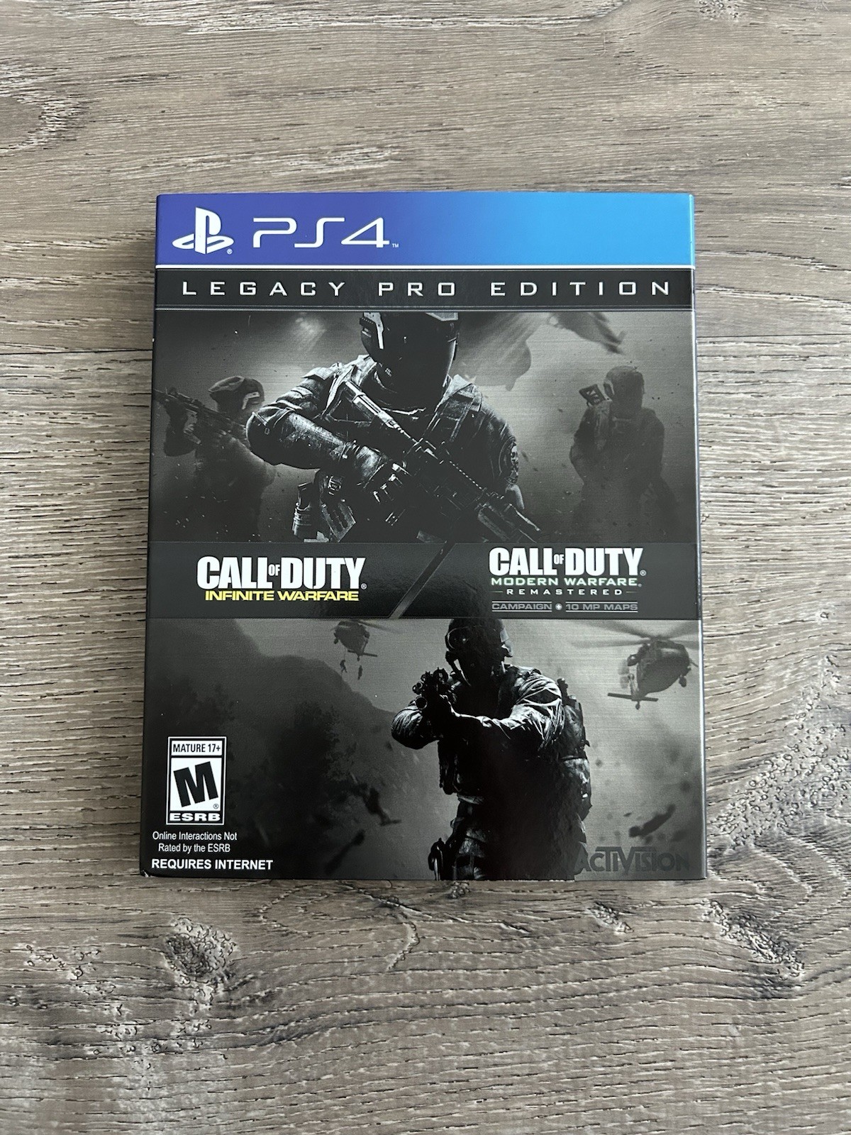 Steelbook Call Of Duty Infinite Warfare PS4 - Édition Boîtier Métal, Très Bon état