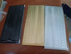 3X   STICKERS SCRAPBOOKING NEW (ST1180) FIGURES BLACK/SILVER/GOLD