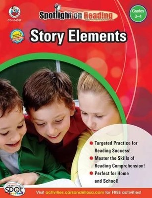 Story Elements, Grades 3 - 4 (Gebundene Ausgabe) Spotlight on Reading