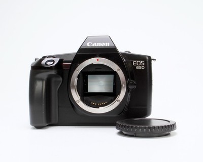 Canon EOS 650 35mm Film Camera (Black) S/N 1551117