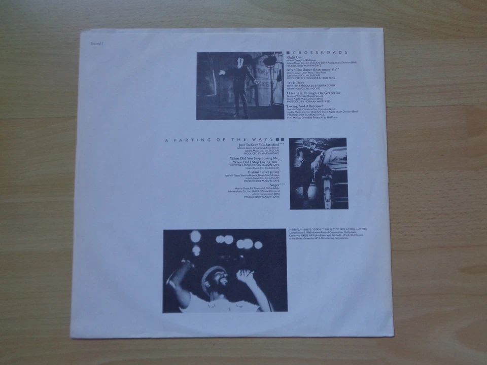 2LP MARVIN GAYE - A MUSICAL TESTAMENT 1964-84 us MOTOWN 1988 soul funk NEAR MINT - Bild 4 von 4