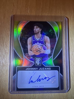 2024-25 Panini TC Totally Certified Signatures Johnny Juzang #TCS-JUZ Auto