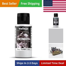 Surface Primer Color  Grey Acrylic Primer 60 ml 2.02 fl.oz.  Matte Finish a...