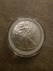2010 .999 Silver American Eagle 1oz Coin in Plastic Capsule