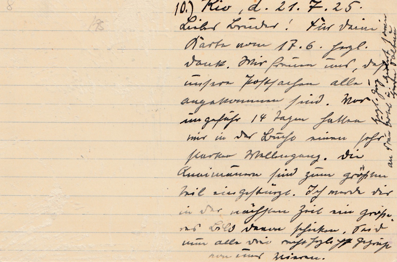 Brazil: Bilhete Postal to Berlin, 1925