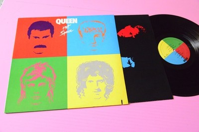 QUEEN LP HOT SPACE US ORIG 1982 EX+ CON OIS