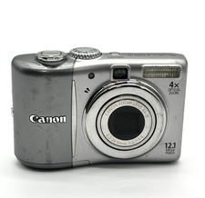 Canon Power Shot A1100 IS 4x  Optical Zoom  12.1 MP Camera Silver No Battery C