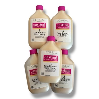 L'Oreal Casting Creme Gloss Haarspülung mit Honig 5 x 60 ml