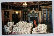 Hearst San Simeon State Historical Monument Private Sitting Room Postcard