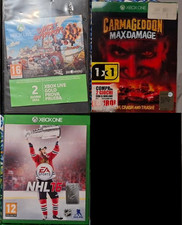 Lotto 3 giochi Xbox One - Carmageddon Max Damage - Sunset Overdrive - NHL 16