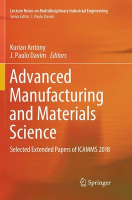 Kurian Antony (u. a.) | Advanced Manufacturing and Materials Science | Buch | ix