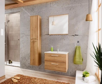 Hochwertige Badmöbel Badezimmer Design Sets Waschbecken Qualität Möbel 3tlg. - Bild 1 von 4