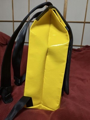 FREITAG F132 FURY Yellow Backpack Discontinued with ID Card Made