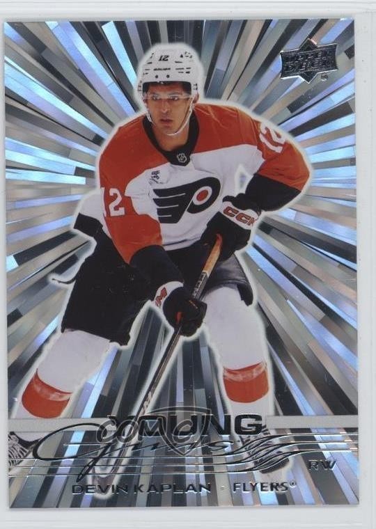 2025-26 Upper Deck Series 2 Young Guns Outburst Devin Kaplan #473 Rookie RC