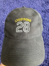 Lance Armstrong Livestrong Baseball Cap 28 Last Of The Era Extremely Rare