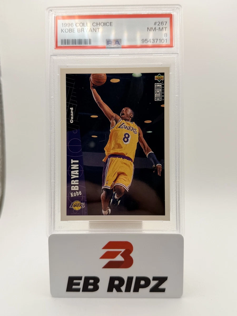 Kobe Bryant Basketball Grade 8 Rookie Sports Trading Cards