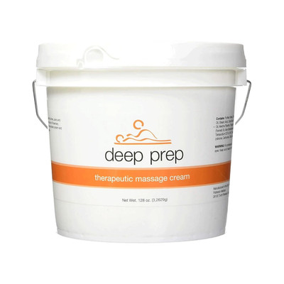 Deep Prep Therapeutic Massage Cream, Gallon