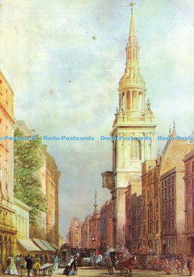 D205197 St Mary le Bow Medici Society B Cohen unbekannter Künstler