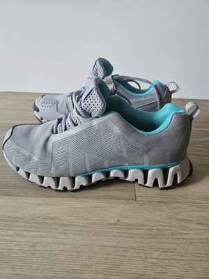Reebok ZigWild Trail 6 Women's Running Shoes Grey Teal Size 8.5