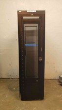 42U APW Fully Enclosed Rolling Server Rack W/ 1 Dial And Manual Latch