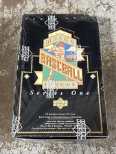 1993 Upper Deck Series 1 Baseball MLB Factory Sealed Wax Box 36 Packs QTY AVAIL