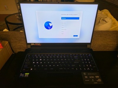 GS76 Stealth Intel i9, RTX3070 8GB, 32GB RAM, 3TB Storage PLS READ DESCRIPTION!
