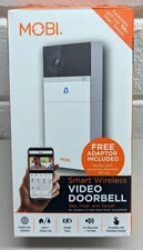 New Sealed Smart Wireless Video Doorbell By MOBI Indoor / Outdoor Universal