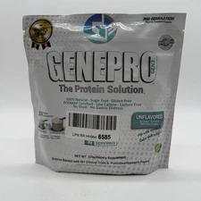 Genepro GEN3 The Protein Solution Unflavored 30 Servings EXP 09/25