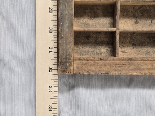 Hamilton Printers Tray Letterpress Drawer Shadow Box Wooden VTG miniatures 2 - Picture 7 of 10
