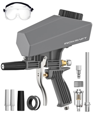 #ad Leak Proof Portable Sand Blaster Gun Kit with Oil Water Separator amp; Extension... $99.41