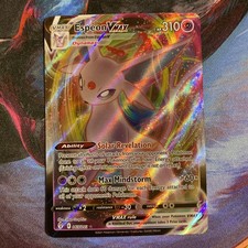 Espeon VMAX 065/203 Ultra Rare Full Art Holo Pokemon Card Evolving Skies