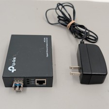 TP-Link MC220L Gigabit Ethernet SFP Media Converter 1000 Mbps L12