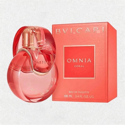 100 ML Für Frauen Parfüm Omnia Coral Eau De Toilette Spray Neu im Karton