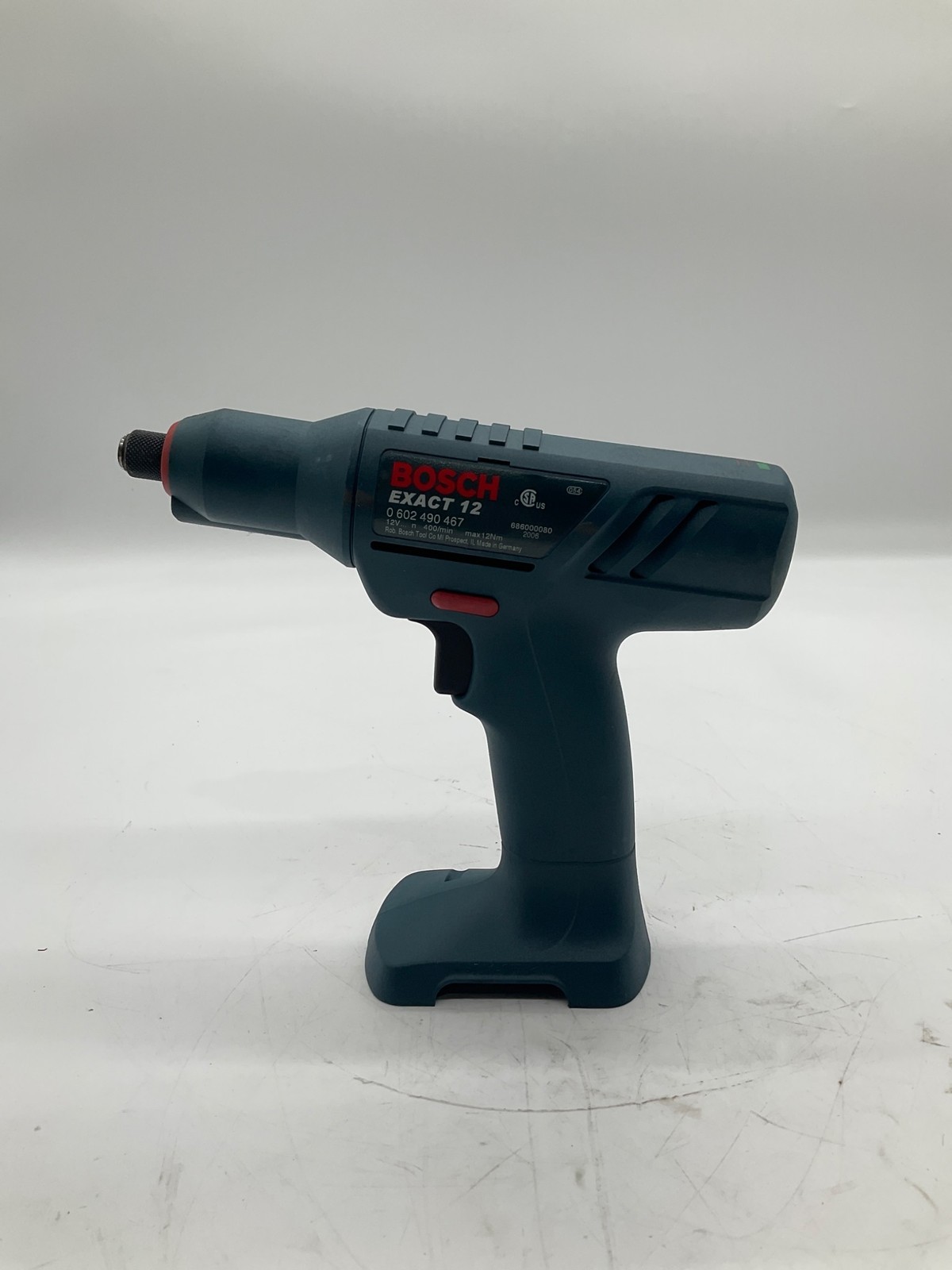 Bosch 0 602 490 467 EXACT 12 Cordless Torque Screwdriver USED