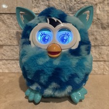 Furby Boom 2013 Blue Waves Fur Furby Boom Hasbro Soft Colors Tested Works