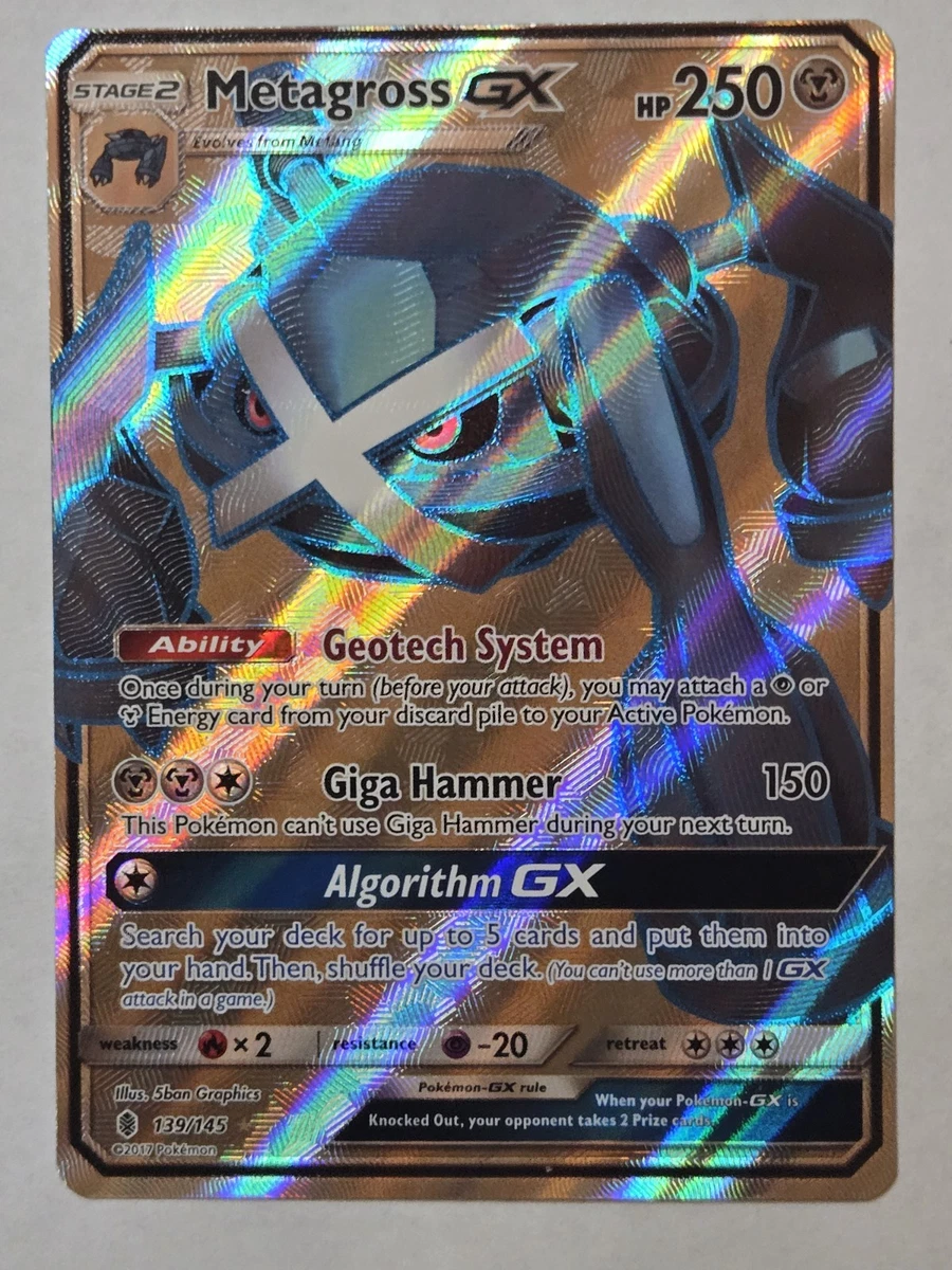 Metagross GX Pokémon TCG Cards for sale | eBay