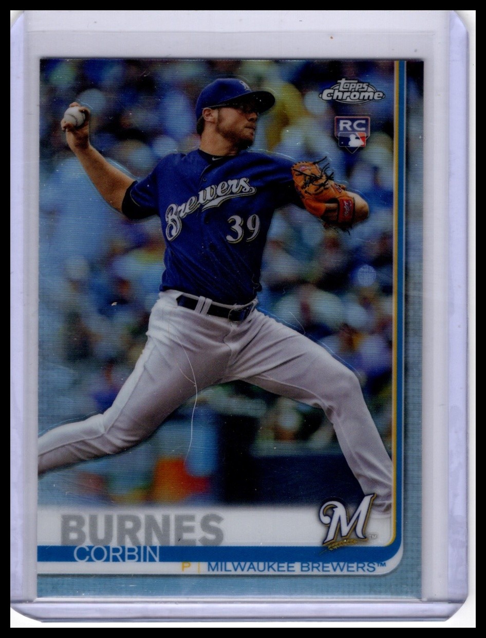2019 Topps Chrome #84 Corbin Burnes Refractor
