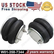 2x For Firestone W01-358-7344 Air Suspension Shock Spring Bag Bellow Assembly US