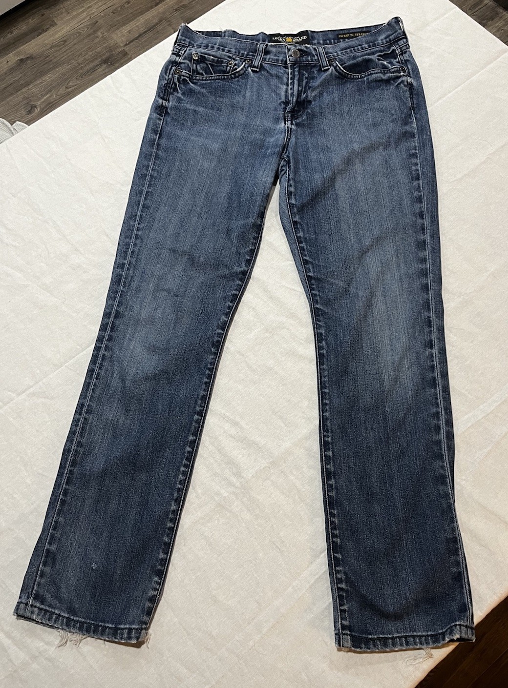 Lucky Brand Women's Jeans 10/30r Blue Sweet'N Straight Denim Pants